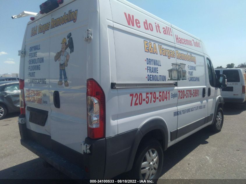 2015 RAM PROMASTER 3C6TRVCG7FE506442