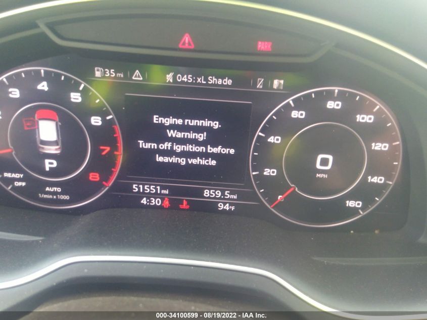 2017 AUDI Q7 PRESTIGE WA1VAAF79HD030075