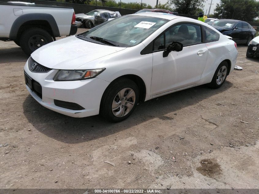 2013 HONDA CIVIC CPE LX 2HGFG3B53DH524858