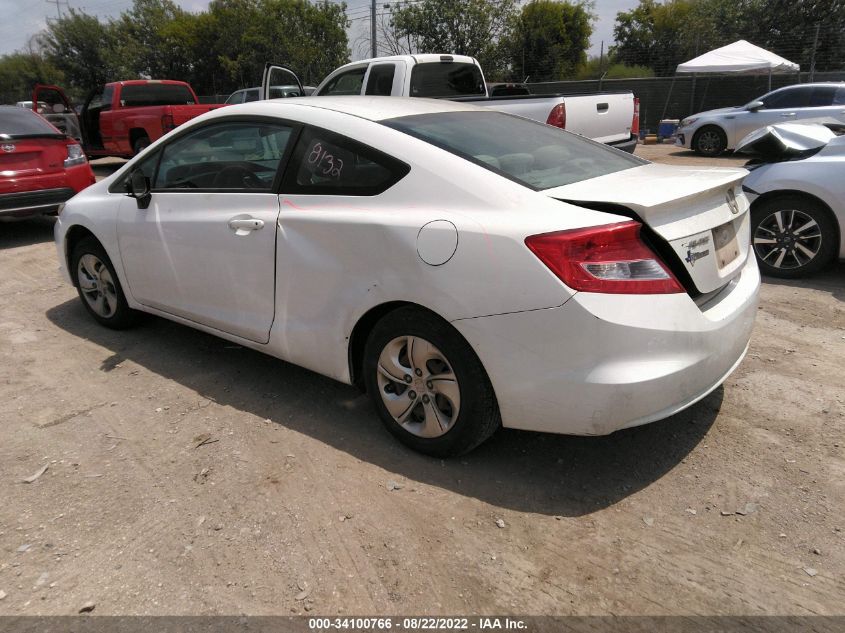 2013 HONDA CIVIC CPE LX 2HGFG3B53DH524858