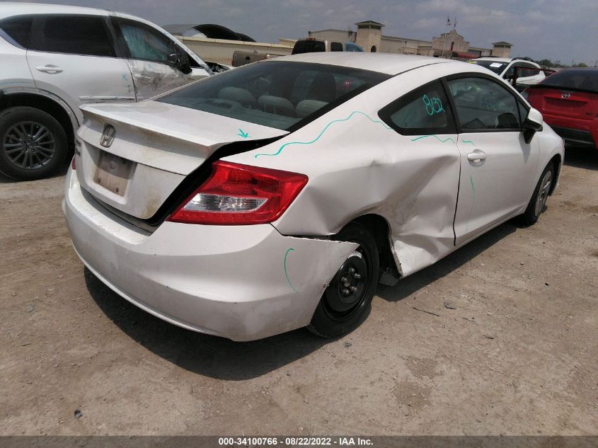 2013 HONDA CIVIC CPE LX 2HGFG3B53DH524858