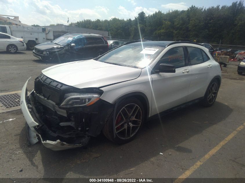 2015 MERCEDES-BENZ GLA-CLASS GLA 45 AMG WDDTG5CBXFJ034748