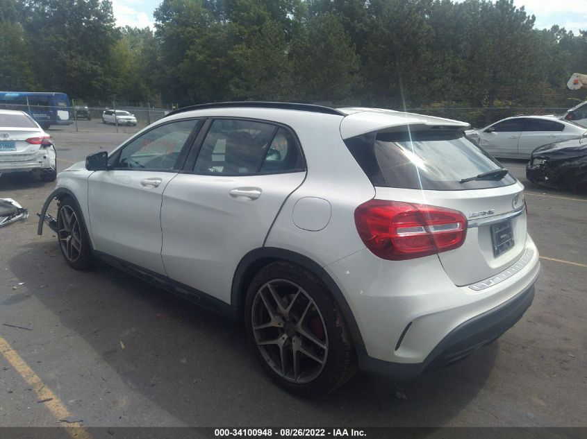 2015 MERCEDES-BENZ GLA-CLASS GLA 45 AMG WDDTG5CBXFJ034748
