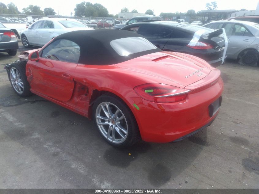 2013 PORSCHE BOXSTER WP0CA2A87DK112413