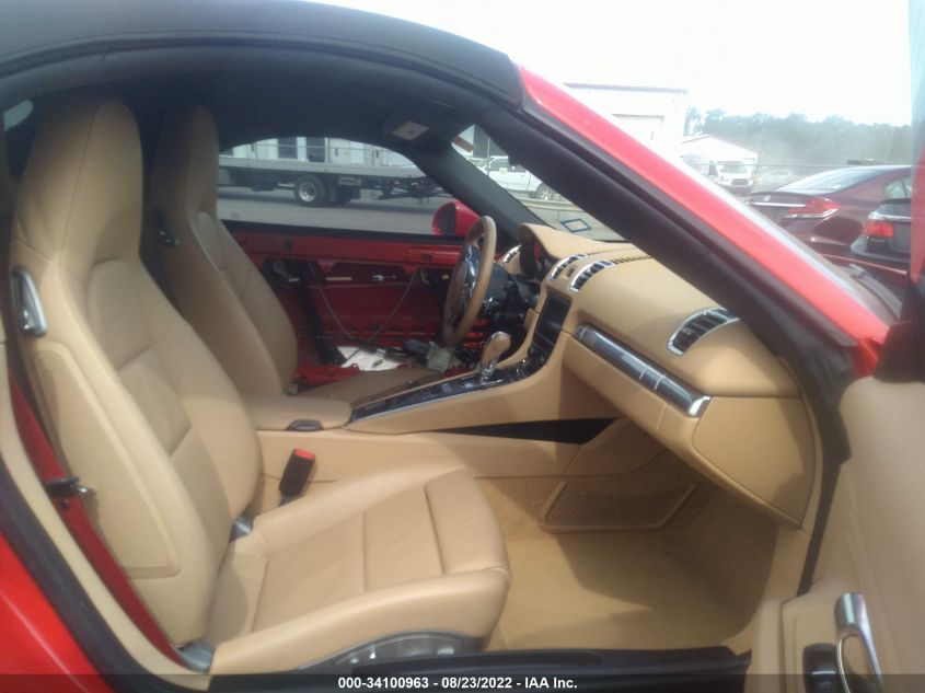 2013 PORSCHE BOXSTER WP0CA2A87DK112413