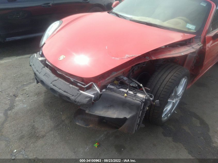 2013 PORSCHE BOXSTER WP0CA2A87DK112413