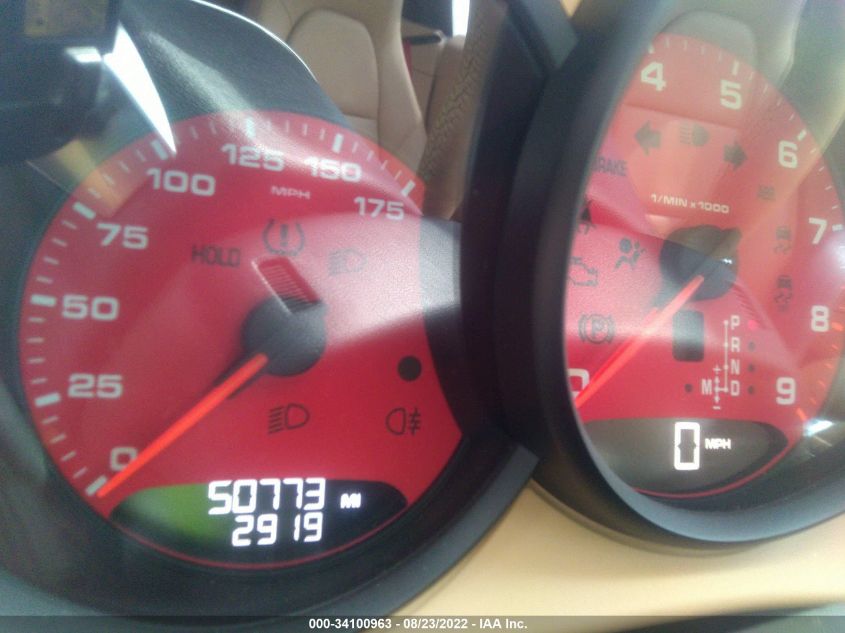 2013 PORSCHE BOXSTER WP0CA2A87DK112413