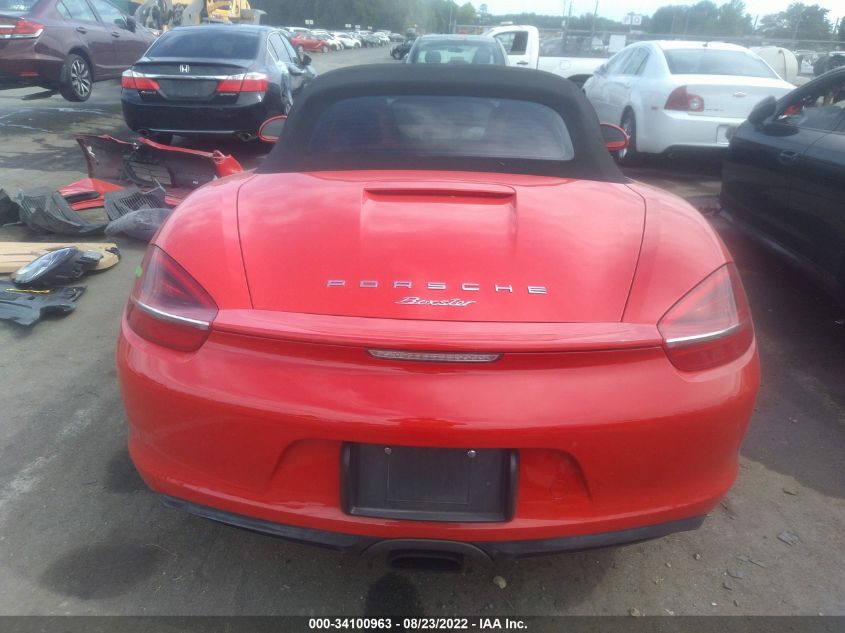 2013 PORSCHE BOXSTER WP0CA2A87DK112413