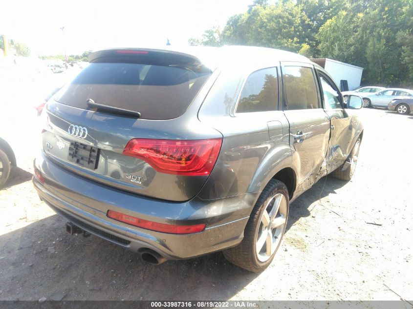 2015 AUDI Q7 3.0T S LINE PRESTIGE WA1DGAFE9FD007580