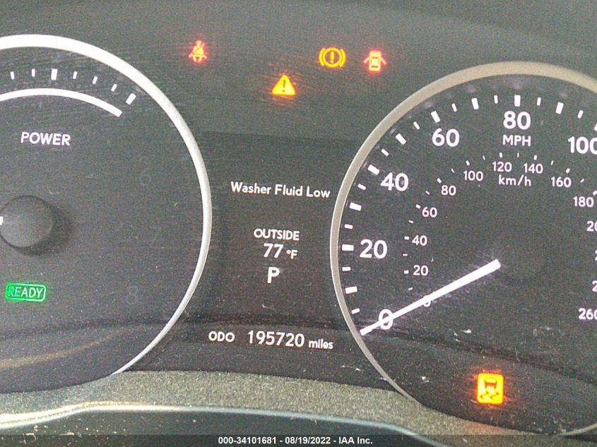 2014 LEXUS ES 300H HYBRID JTHBW1GG8E2039798