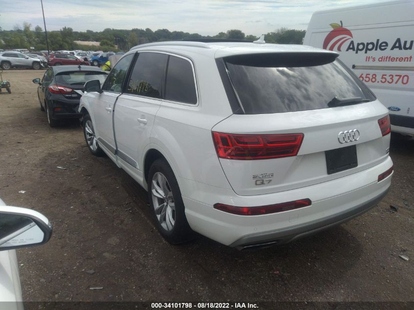 2018 AUDI Q7 PREMIUM PLUS WA1LAAF72JD019965