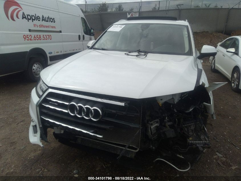 2018 AUDI Q7 PREMIUM PLUS WA1LAAF72JD019965