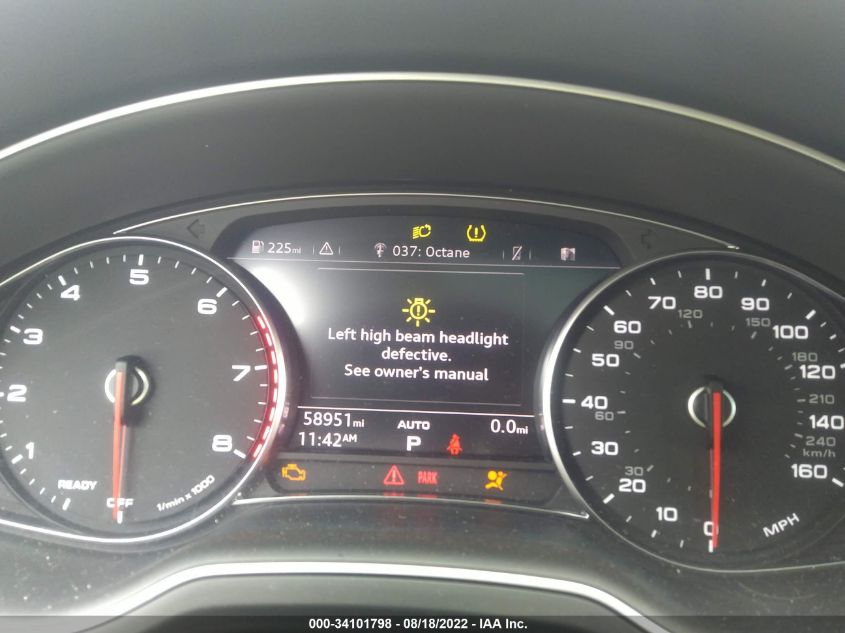 2018 AUDI Q7 PREMIUM PLUS WA1LAAF72JD019965