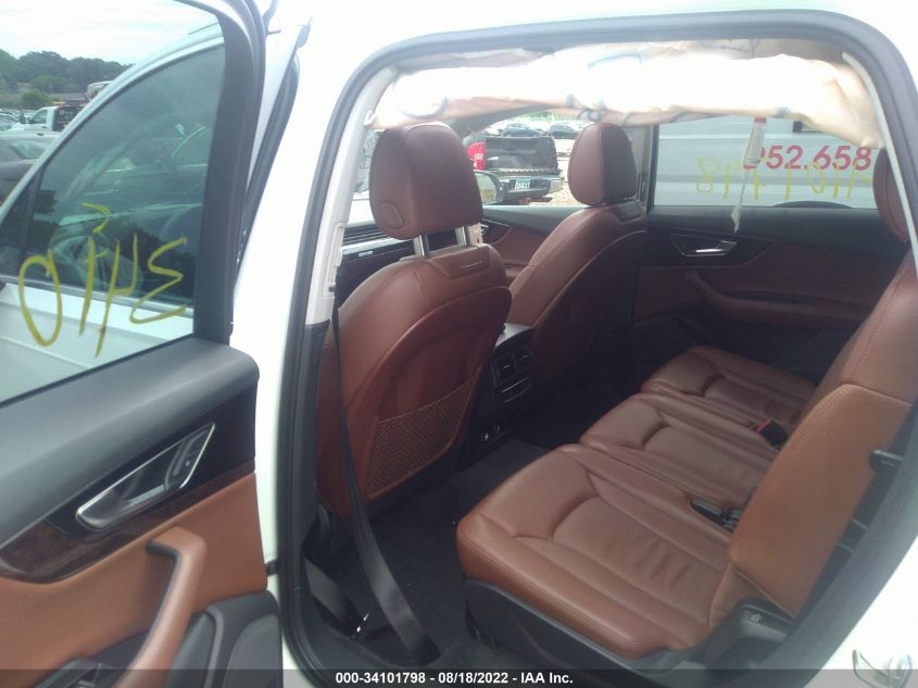 2018 AUDI Q7 PREMIUM PLUS WA1LAAF72JD019965