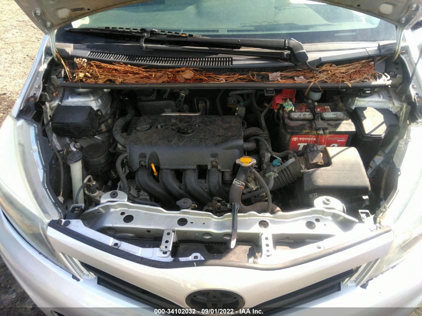 2013 TOYOTA YARIS LE JTDKTUD31DD571605