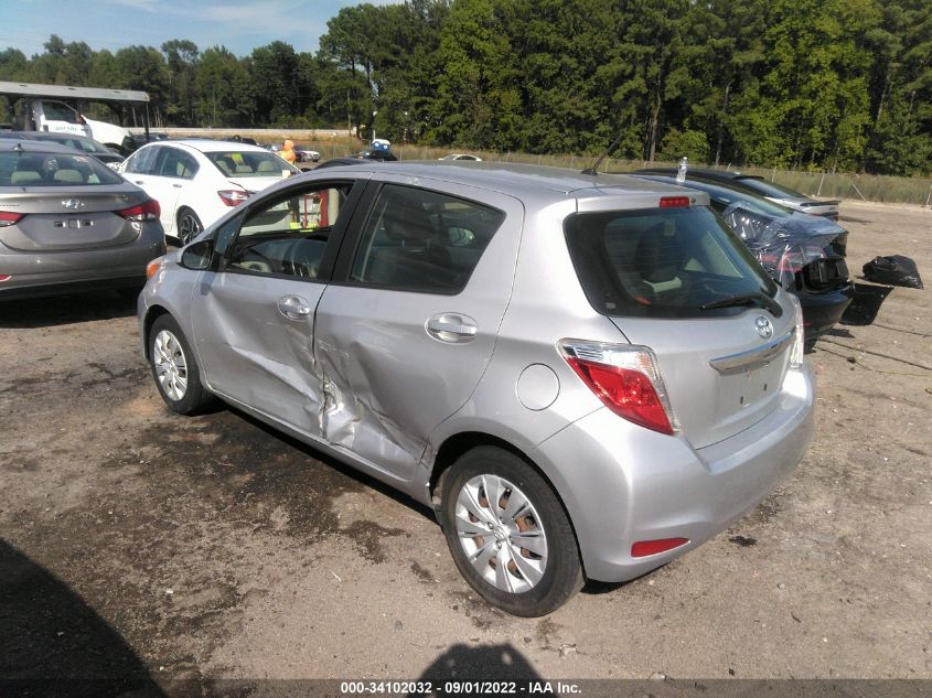 2013 TOYOTA YARIS LE JTDKTUD31DD571605