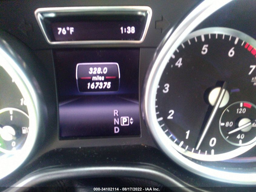 2015 MERCEDES-BENZ GL-CLASS GL 450 4JGDF6EE6FA449348