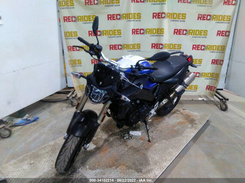 2015 BMW F800 R WB10B1404FZC97479