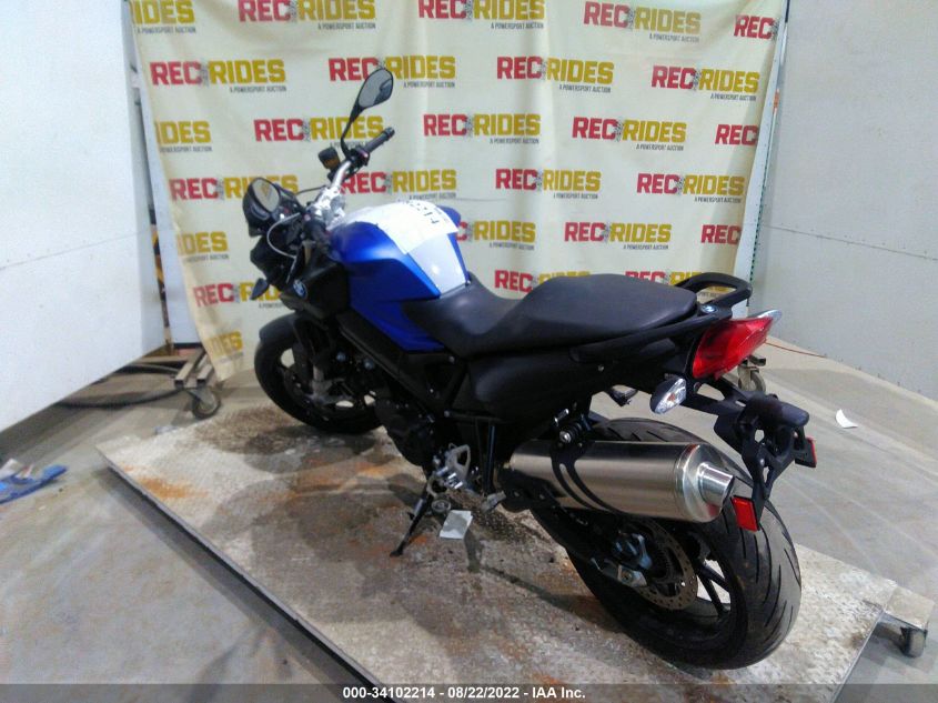 2015 BMW F800 R WB10B1404FZC97479