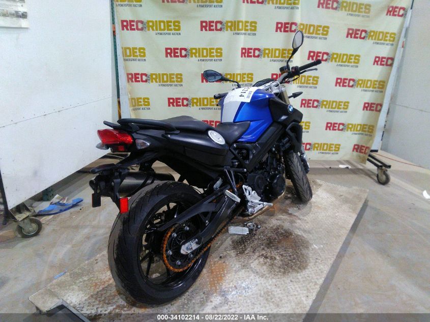 2015 BMW F800 R WB10B1404FZC97479