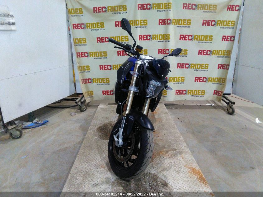2015 BMW F800 R WB10B1404FZC97479