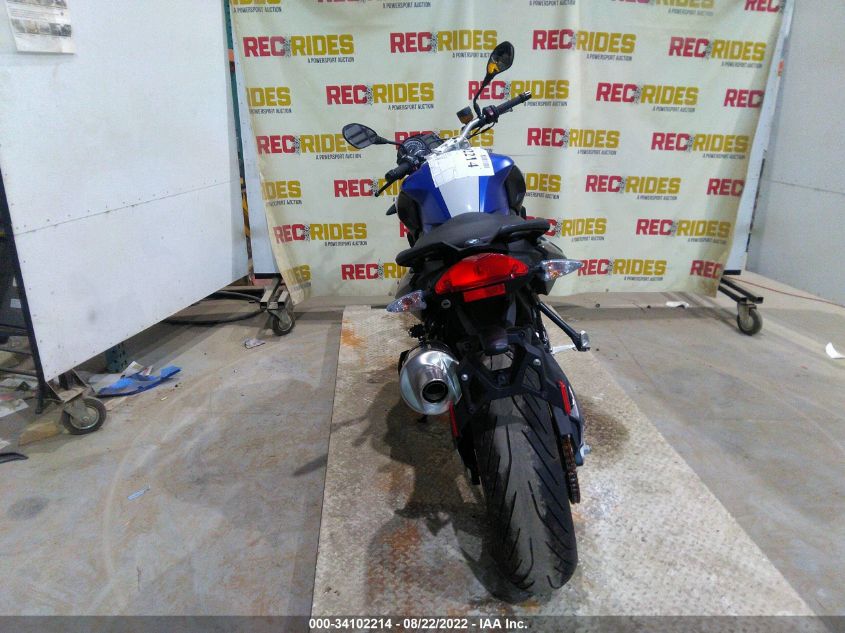 2015 BMW F800 R WB10B1404FZC97479
