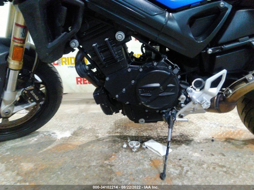 2015 BMW F800 R WB10B1404FZC97479