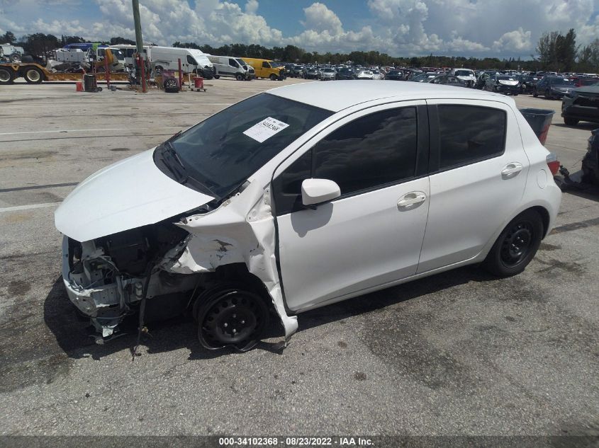 2014 TOYOTA YARIS LE JTDKTUD30ED577123