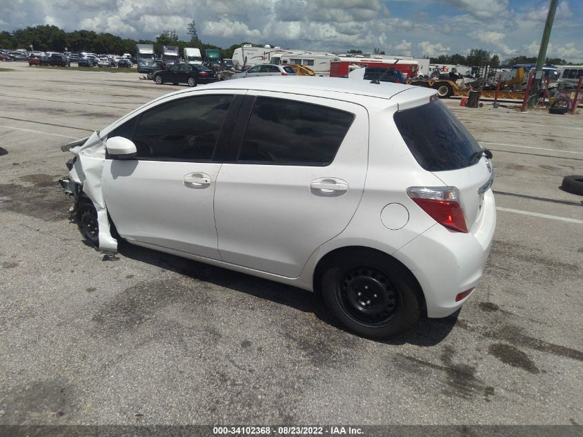 2014 TOYOTA YARIS LE JTDKTUD30ED577123