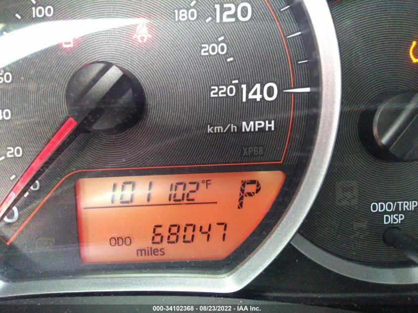 2014 TOYOTA YARIS LE JTDKTUD30ED577123