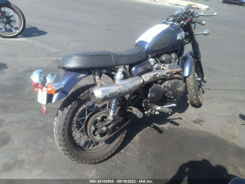 2015 TRIUMPH MOTORCYCLE SCRAMBLER SMT925RN2FT678075