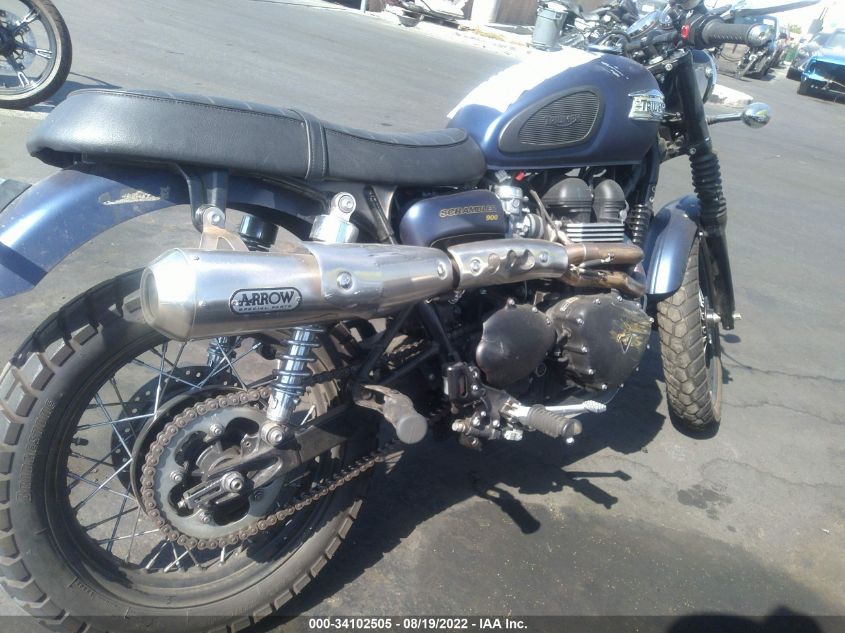 2015 TRIUMPH MOTORCYCLE SCRAMBLER SMT925RN2FT678075