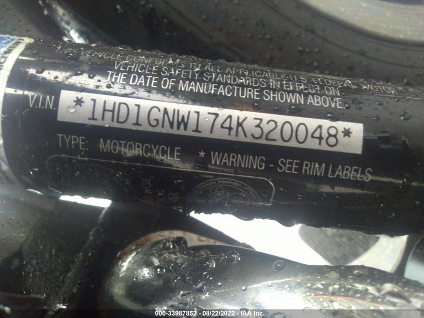 2004 HARLEY-DAVIDSON FXDLI 1HD1GNW174K320048