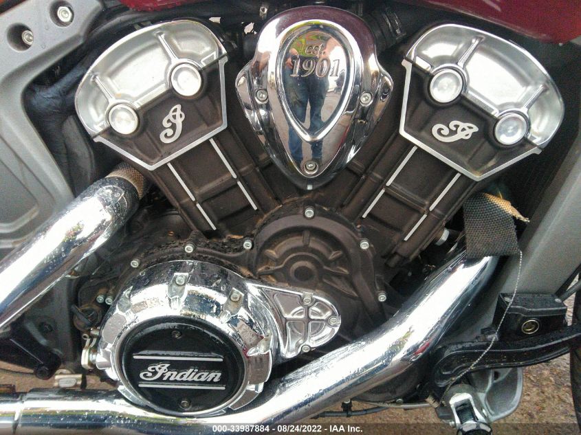 2015 INDIAN MOTORCYCLE CO. SCOUT ABS 56KMSA005F3100968