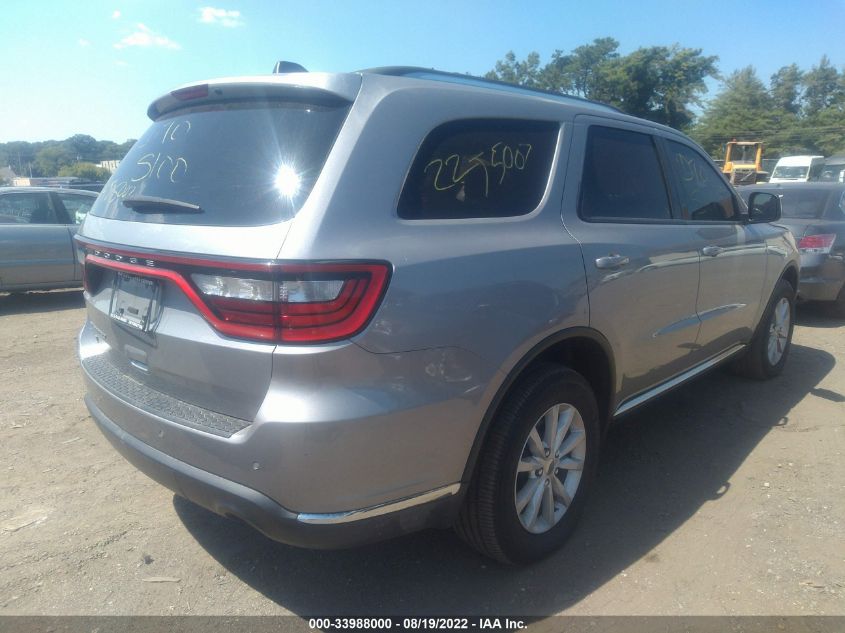 2019 DODGE DURANGO SXT PLUS - 1C4RDJAG5KC722062