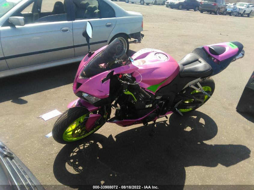 2007 HONDA CBR600 RR JH2PC40167M002433
