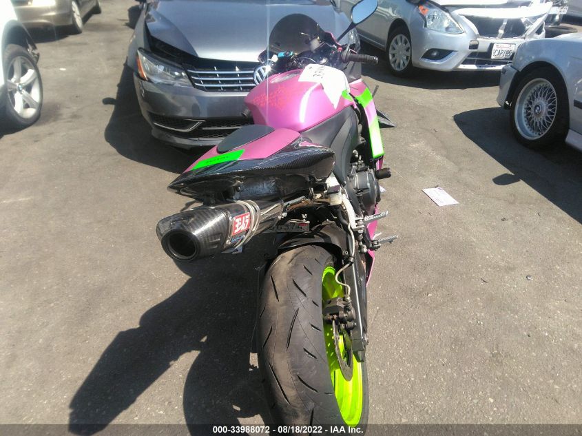 2007 HONDA CBR600 RR JH2PC40167M002433