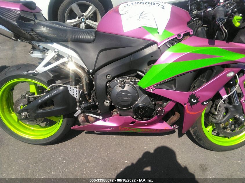 2007 HONDA CBR600 RR JH2PC40167M002433