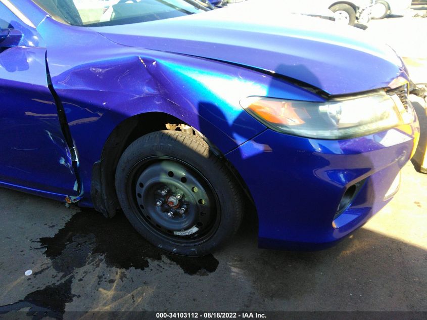 2013 HONDA ACCORD CPE EX-L 1HGCT2B83DA002085