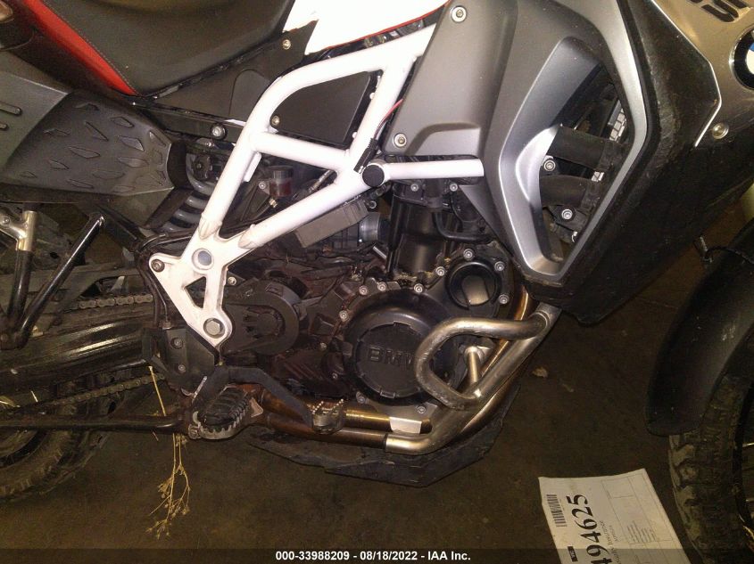 2017 BMW F800 GS ADVENTURE WB10B6506HZ663020