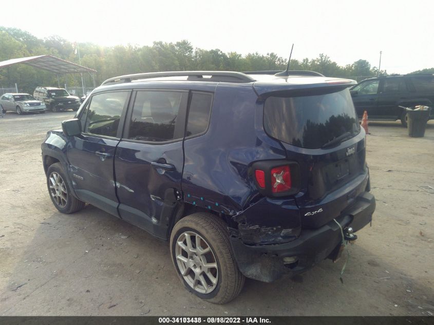 2020 JEEP RENEGADE LATITUDE ZACNJBBB8LPL28887