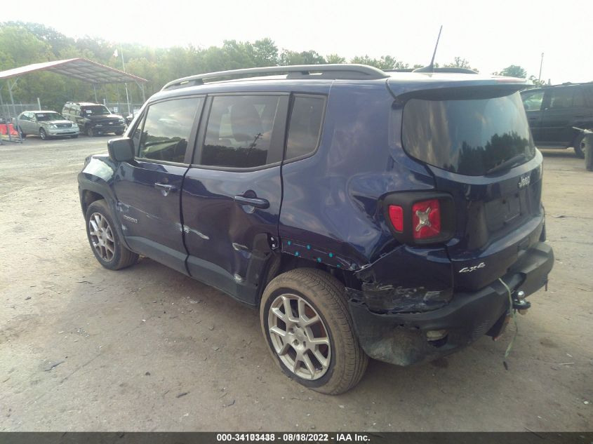 2020 JEEP RENEGADE LATITUDE ZACNJBBB8LPL28887
