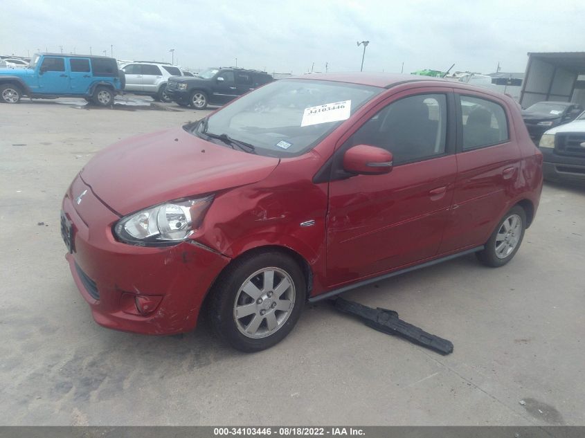 2015 MITSUBISHI MIRAGE ES/RF ML32A4HJ5FH060413