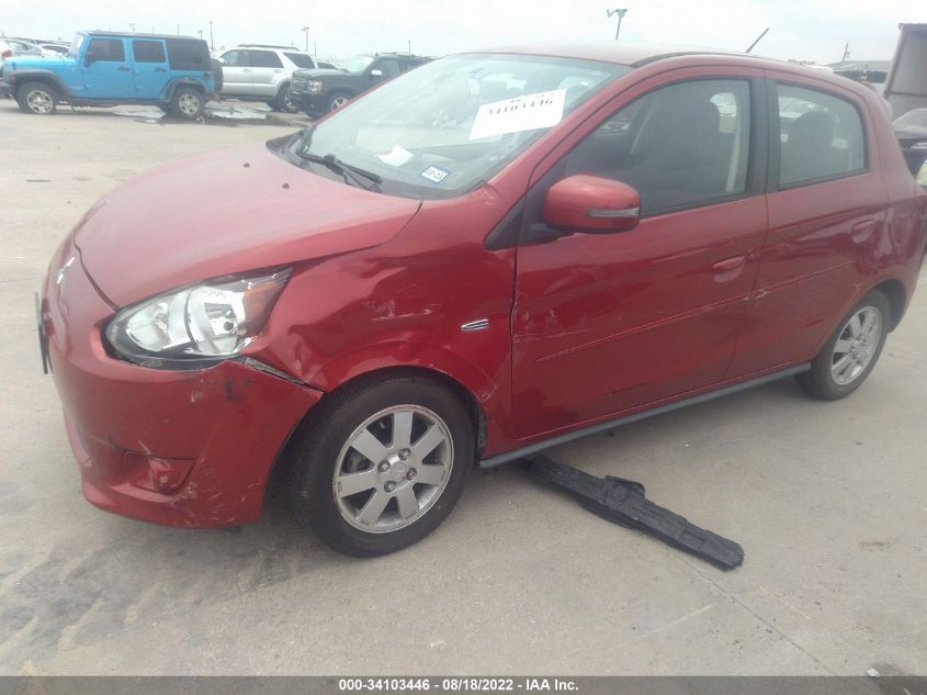 2015 MITSUBISHI MIRAGE ES/RF ML32A4HJ5FH060413