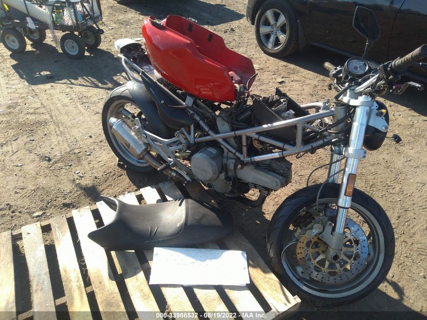 2002 DUCATI M600 ZDM1RA2KX2B015096