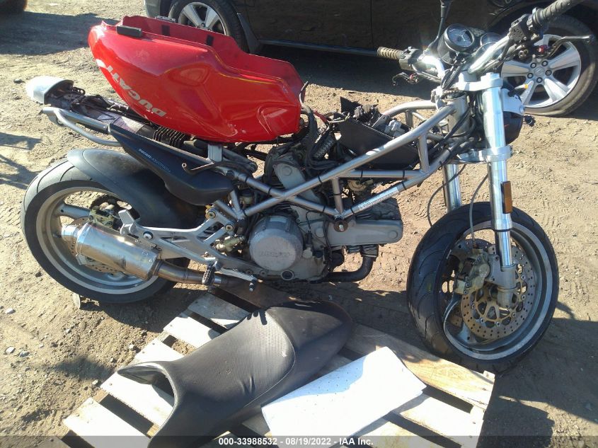 2002 DUCATI M600 ZDM1RA2KX2B015096