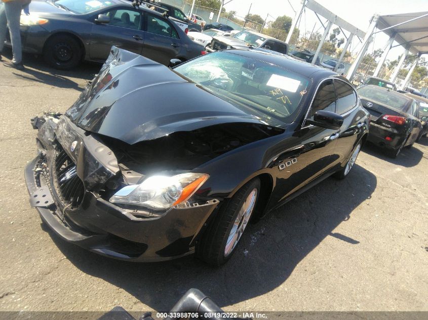 2014 MASERATI QUATTROPORTE S Q4 ZAM56RRA7E1113784
