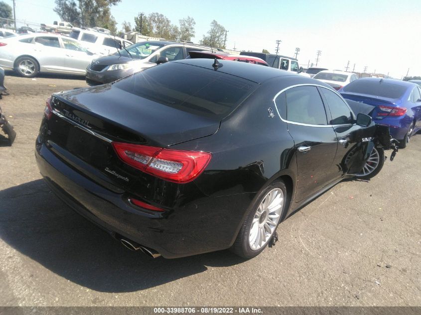 2014 MASERATI QUATTROPORTE S Q4 ZAM56RRA7E1113784