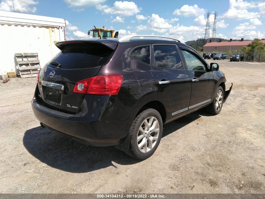 VIN JN8AS5MV4DW142151 2013 NISSAN ROGUE no.4