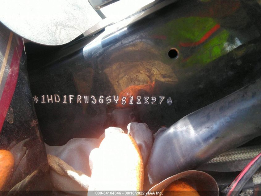 2005 HARLEY-DAVIDSON FLHRCI 1HD1FRW365Y618827